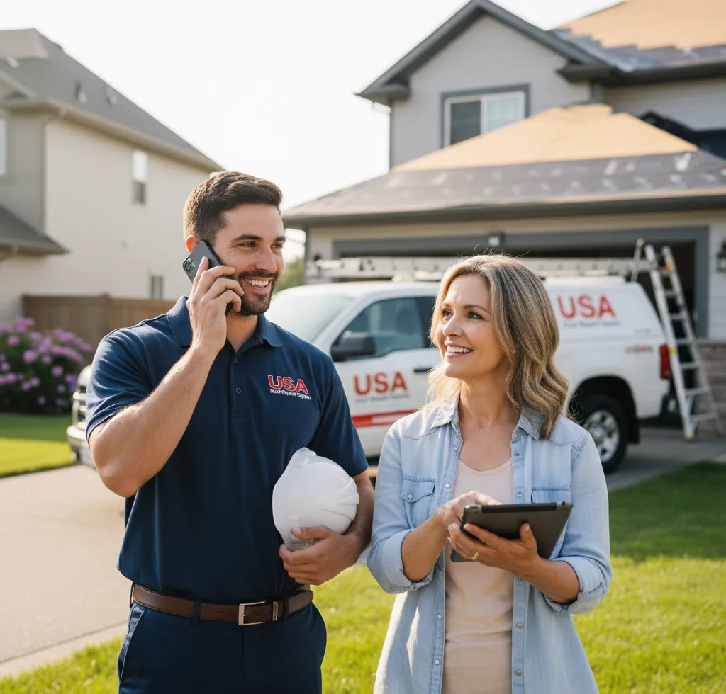 USA Roof Repair Experts customer support in Corapeake